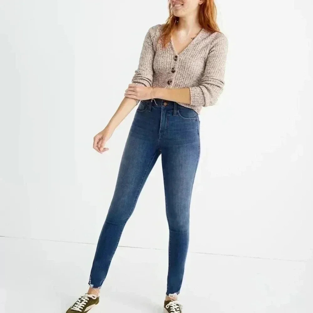 10" High-Rise Roadtripper Jeggings in Moorfield Wash